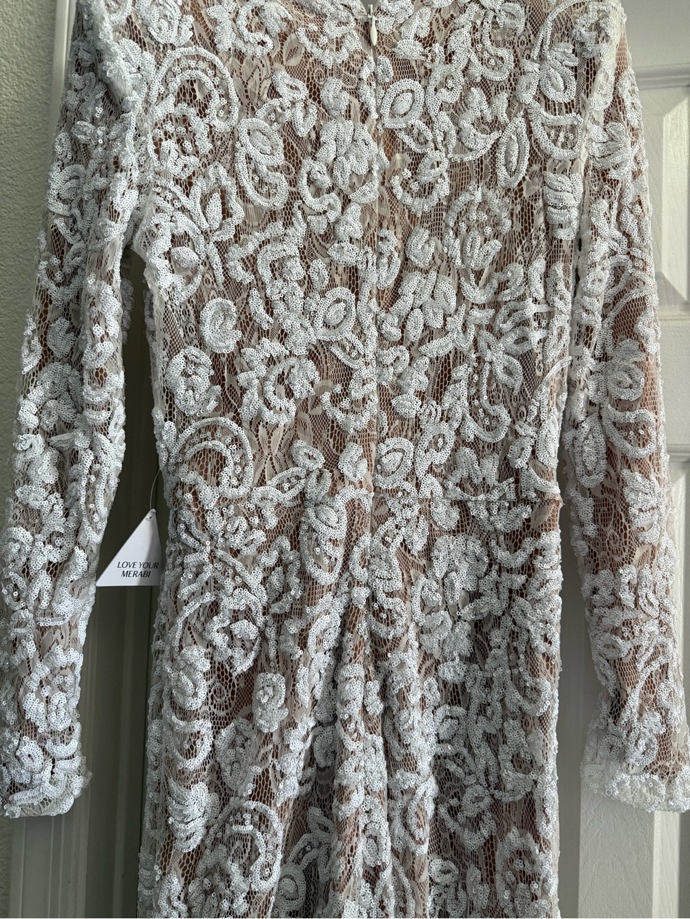 New Nadine Merabi Bella Lace Jumpsuit - Picture 8 of 8